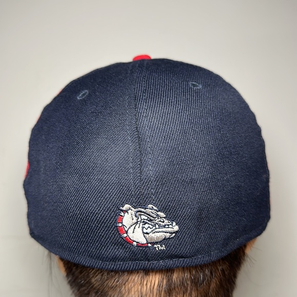 New Era Gonzaga Navy and Red Fitted Cap - Picture 5 of 9
